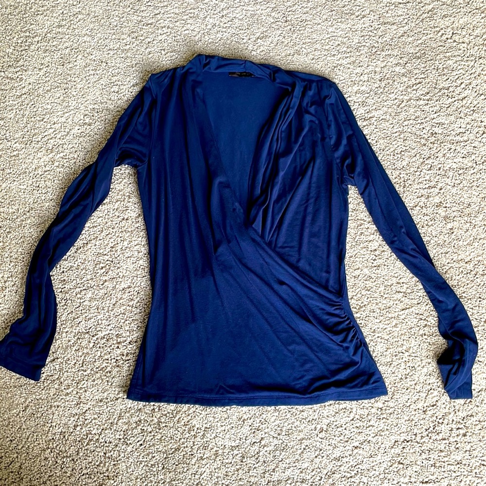 The Limited Wrap Blouse